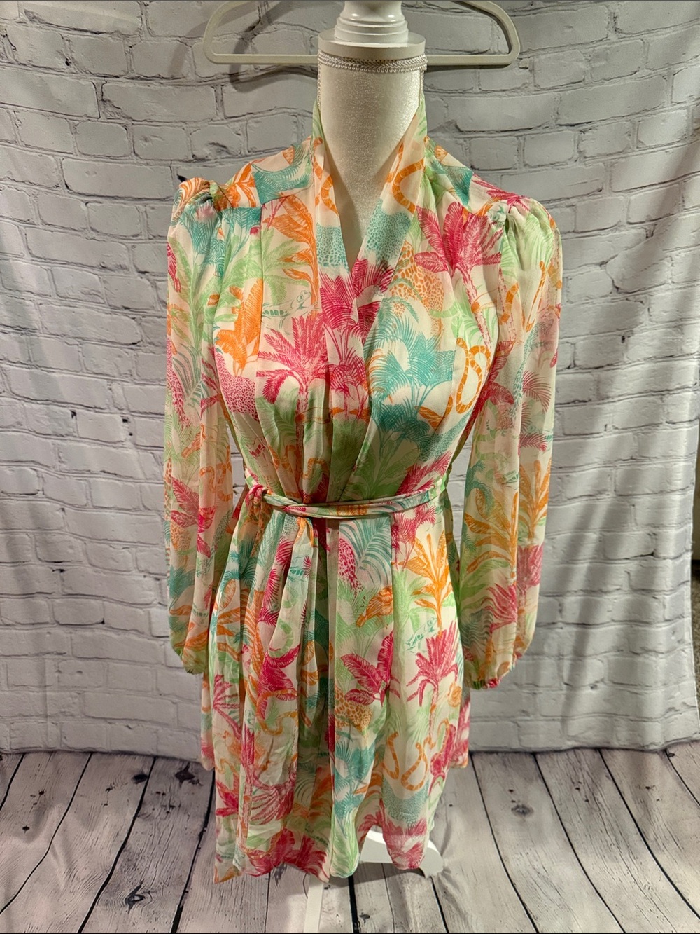 Cabi Sunset Kimono Floral with Belt Style 6185